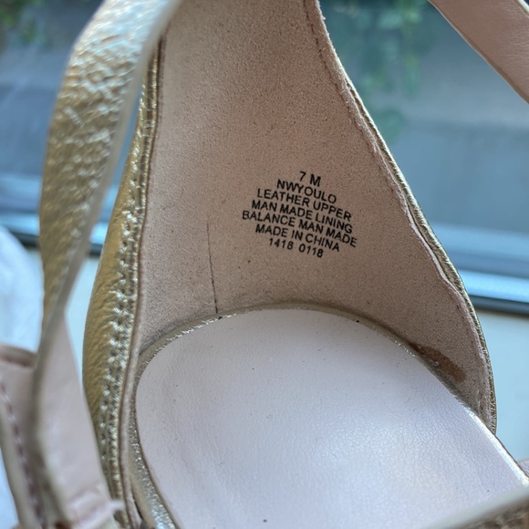 New Sz 7-Nine West Gladiator heels - Picture 3 of 3